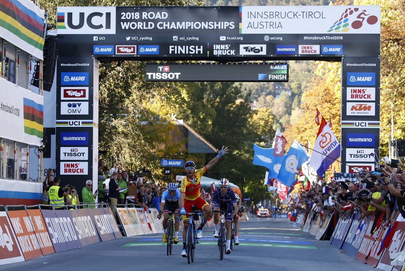 КТМ офіційний спонсор Чемпіонат світу з шосейних велогонок 2018