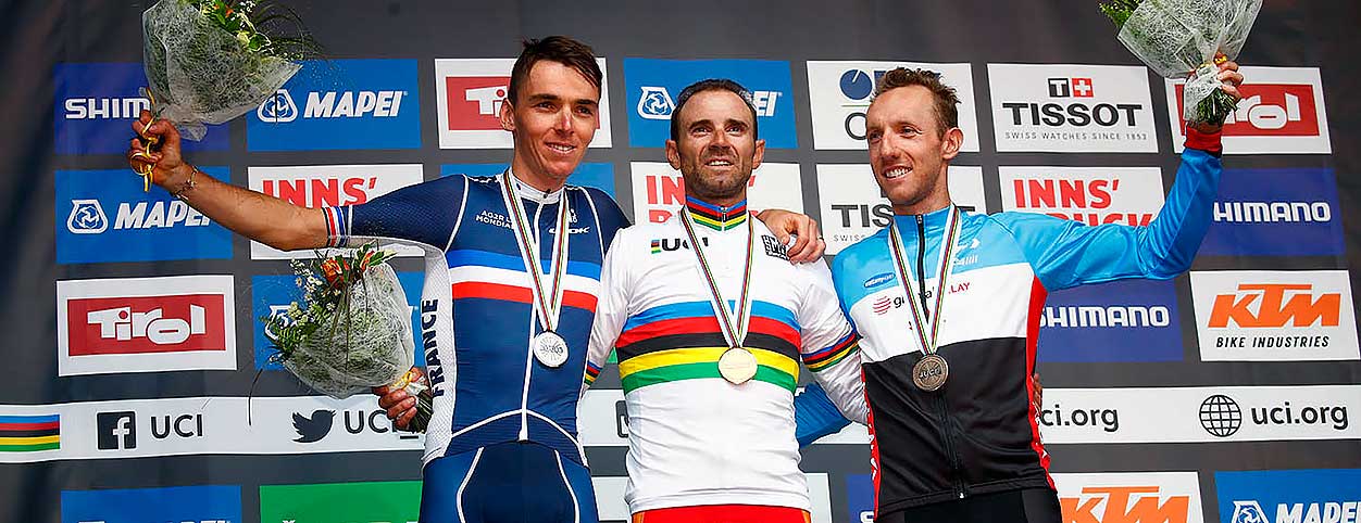 КТМ офіційний спонсор Чемпіонат світу з шосейних велогонок 2018 КТМ офіційний спонсор Чемпіонат світу з шосейних велогонок 2018