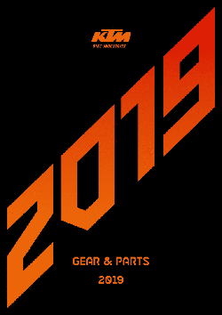 KTM КАТАЛОГ ЗАПЧАСТЕЙ И АКСЕССУАРОВ 2019 KTM КАТАЛОГ ЗАПЧАСТЕЙ И АКСЕССУАРОВ 2019
